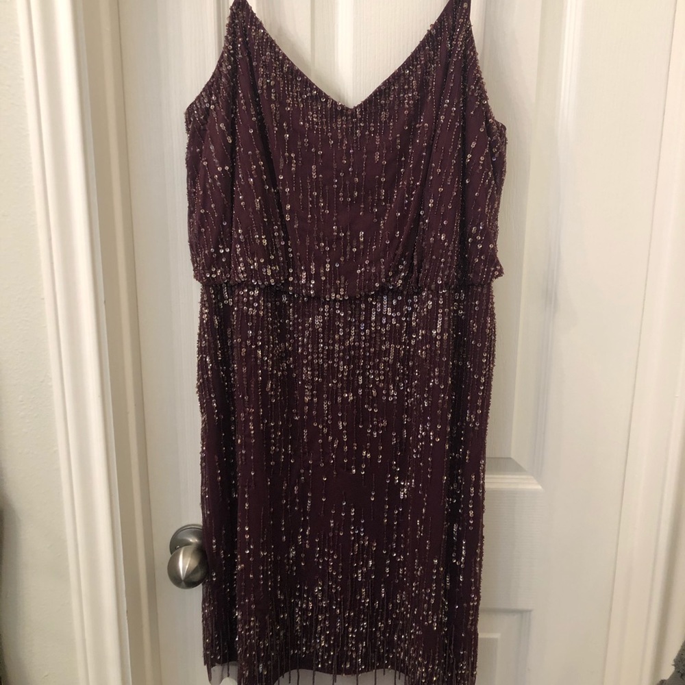 Adrianna Papell Blouson Cocktail Dress